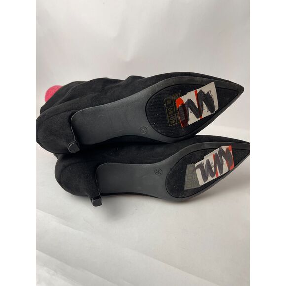 Journee Collection Black Ankle Booties - Picture 5 of 8